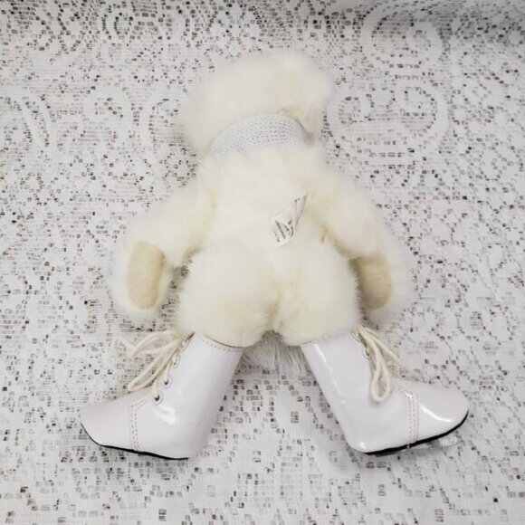 Vintage Hallmark Skating Teddy Bear Jointed Legs - Picture 4 of 5